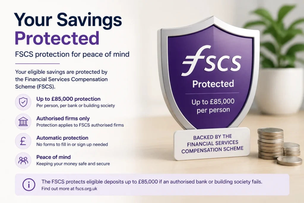 FSCS savings protection UK 2026