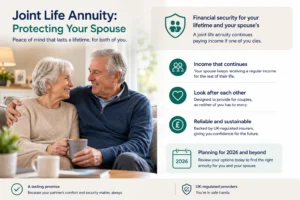 joint life annuity protecting your spouse UK 2026
