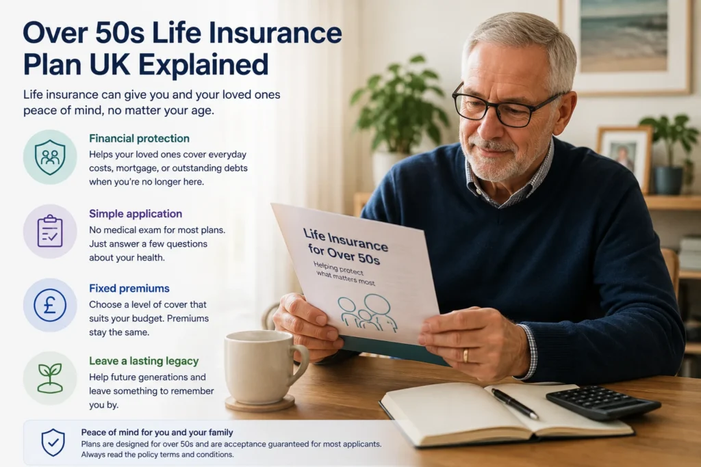 over 50s life insurance plan UK explained