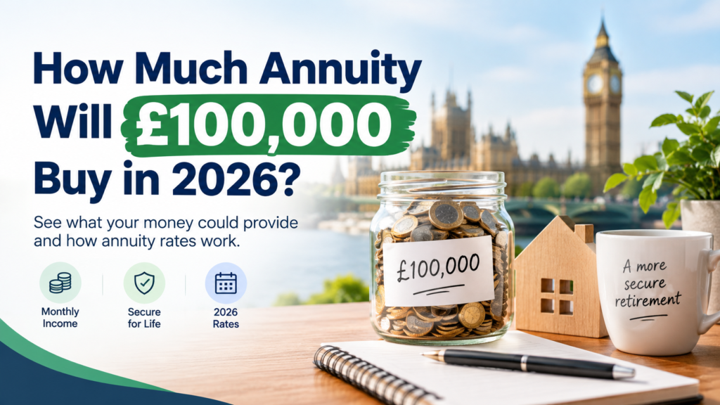 how much annuity will £100,000 buy in 2026